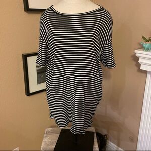 Brandy Melville Long Stripe Tee one size fits most